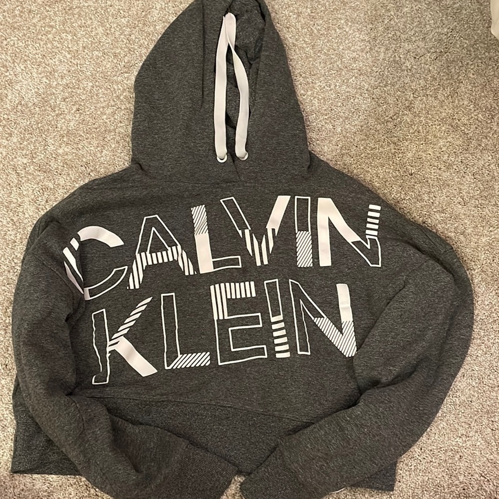 Calvin Klein crop hoodie